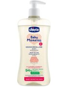 Chicco Baby Moments Sensitive micelarni šampon za telo in lase 500 ml