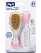 Chicco Baby Moments set za lase 0m+ Pink 2 kos