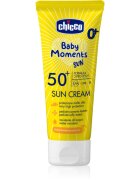 Chicco Baby Moments Sun krema za sončenje SPF 50+ za otroke od rojstva 75 ml