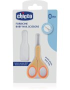 Chicco Baby Nail Scissors otroške škarjice z okroglo konico 0 m+ 1 kos