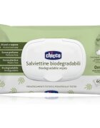 Chicco Biodegradable Baby Wipes otroški nežni vlažni robčki 60 kos