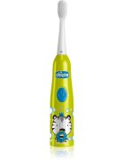 Chicco Electric Toothbrush 3y+ baterijska zobna ščetka za otroke Tiger 1 kos