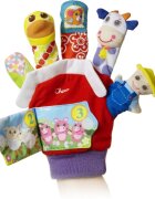 Chicco Finger Puppet 3m+ plišasta igrača 20 x 24 x 4 cm 1 kos