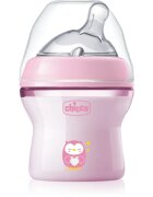 Chicco Natural Feeling Pink Girl steklenička za dojenčke 0 m+ 1 kos