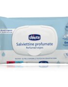 Chicco Perfumed Wipes 0m+ vlažni robčki za otroke rahlo odišavljen 72 kos