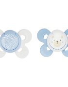Chicco Physio Comfort 2-6 m duda Boy-Bear/Dots 2 kos