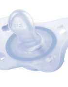 Chicco Physio Forma Mini Soft 0-2m duda Blue/Transparent 2 kos