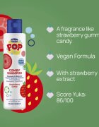 Chicco Pop Comby Shampoo & Conditioner šampon in balzam Strawberry 250 ml