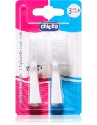 Chicco Replaceable Brush Heads 3y+ nadomestne glave za zobno ščetko 2 kos