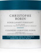 Christophe Robin Purifying Scrub With Sea Salt globinsko čistilni piling z morsko soljo 250 ml