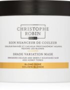 Christophe Robin Shade Variation Mask hranilna kremasta maska za lase odtenek Golden Blond 250 ml