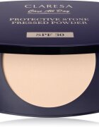 Claresa Care All Day Protective Stone Pressed Powder fiksacijski puder SPF 30 odtenek Universal 10 g