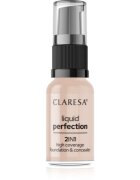 Claresa Liquid Perfection 2in1 visoko prekrivni tekoči puder odtenek 103 Cool Medium 18 g