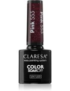 Claresa SoakOff UV/LED Color Balloon Journey gel lak za nohte odtenek Pink 553 5 g