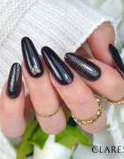 Claresa SoakOff UV/LED Color Black gel lak za nohte odtenek 900 5 g
