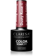 Claresa SoakOff UV/LED Color Dusty Rose gel lak za nohte odtenek 4 5 g