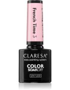 Claresa SoakOff UV/LED Color French Time gel lak za nohte z uporabo UV/LED lučke odtenek 3 5 g