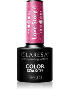 Claresa SoakOff UV/LED Color Love Story gel lak za nohte odtenek 6 5 g