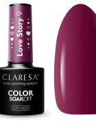 Claresa SoakOff UV/LED Color Love Story gel lak za nohte odtenek 9 5 g