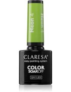 Claresa SoakOff UV/LED Color Neon gel lak za nohte odtenek 4 5 g