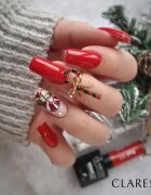 Claresa SoakOff UV/LED Color River gel lak za nohte odtenek Red 412 5 g