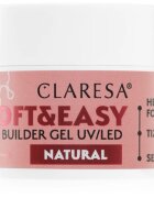 Claresa Soft&Easy Builder Gel osnovni gel za nohte odtenek Natural 12 g