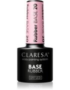 Claresa UV/LED Base Rubber podlak za gel nohte odtenek 20 5 g