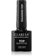Claresa UV/LED Top Diamond No Wipe gel nadlak za zaščito in sijaj brez lepljive plasti 5 g