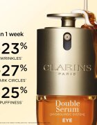 Clarins Double Serum Eye serum proti gubam za predel okoli oči s hranilnim učinkom 20 ml