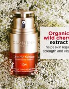 Clarins Double Serum Eye serum proti gubam za predel okoli oči s hranilnim učinkom 20 ml