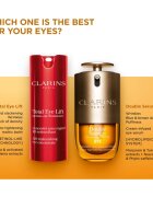 Clarins Double Serum Eye serum proti gubam za predel okoli oči s hranilnim učinkom 20 ml
