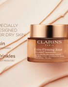 Clarins Extra-Firming Day Cream dnevna lifting krema proti gubam za suho kožo 50 ml