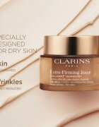 Clarins Extra-Firming Day Cream Refill dnevna lifting krema proti gubam za suho kožo refill 50 ml