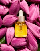 Clarins Lotus Treatment Oil regeneracijsko olje z gladilnim učinkom za dan in noč 30 ml
