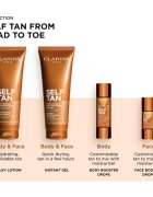 Clarins Self Tan Express Self-Tanning Fresh Gel samoporjavitveni gel z vlažilnim učinkom 125 ml