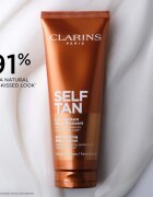 Clarins Self Tan Self-Tanning Milky Lotion samoporjavitvena krema za telo in obraz 125 ml