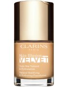 Clarins Skin Illusion Velvet tekoči puder z mat finišem s hranilnim učinkom odtenek 105N 30 ml