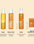 Clarins Sun Body Mist SPF50+ meglica za sončenje v pršilu za telo SPF 50+ 150 ml