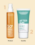 Clarins Sun Body Mist SPF50+ meglica za sončenje v pršilu za telo SPF 50+ 150 ml