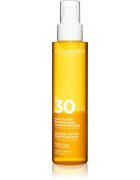 Clarins Sun Care Glowing Oil suho olje za lase in telo SPF 30 150 ml