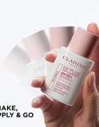 Clarins UV Plus Translucent SPF50 krema za sončenje za obraz SPF 50 30 ml
