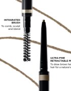 Clarins Wonder Define Eyebrow Pencil svinčnik za obrvi s čopičem odtenek 01 ash blonde 0.06 g