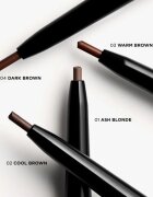 Clarins Wonder Define Eyebrow Pencil svinčnik za obrvi s čopičem odtenek 01 ash blonde 0.06 g