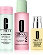 Clinique 3 Steps Skincare Systeme Oily Skin Types darilni set za mastno kožo