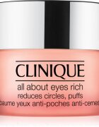 Clinique All About Eyes™ Rich vlažilna krema za predel okoli oči proti oteklinam in temnim kolobarjem 15 ml