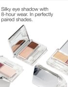 Clinique All About Shadow™ Duo duo senčila za oči odtenek Seashell Pink/Fawn Satin 1.7 g