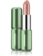 Clinique Pop™ Longwear Lipstick Shine šminka z bleščečim finišem odtenek 02 Bare Pop 3.9 g