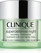 Clinique Superdefense™ Night Recovery Moisturizer nočna vlažilna krema proti prvim znakom staranja kože 50 ml