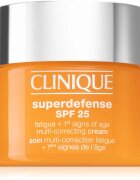 Clinique Superdefense™ SPF 25 Fatigue + 1st Signs Of Age Multi-Correcting Cream krema proti prvim znakom staranja za mastno in mešano kožo SPF 25 50 m