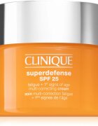 Clinique Superdefense™ SPF 25 Fatigue + 1st Signs Of Age Multi-Correcting Cream krema proti prvim znakom staranja za suho in mešano kožo SPF 25 30 ml